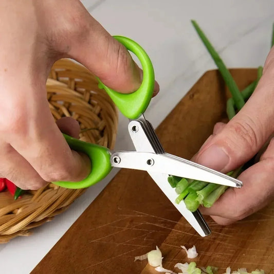 Stainless Steel Kitchen Scissors, Herb Scissors