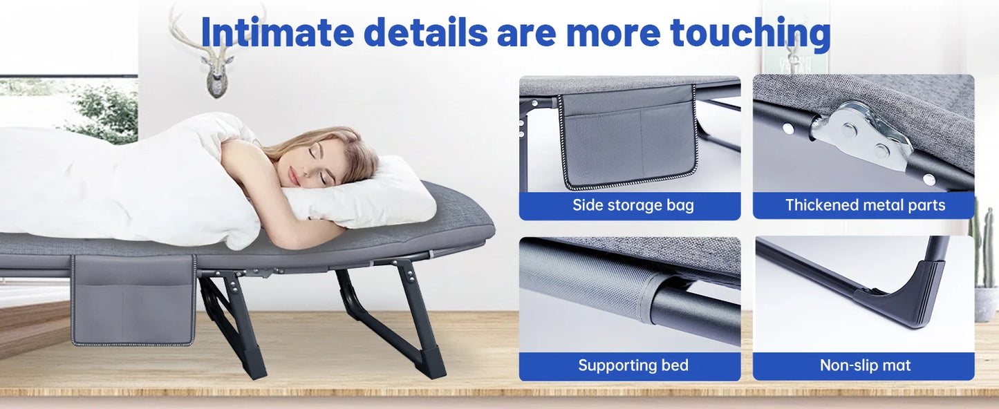 Folding Single Sofa Bed, Nap Lounge Chair