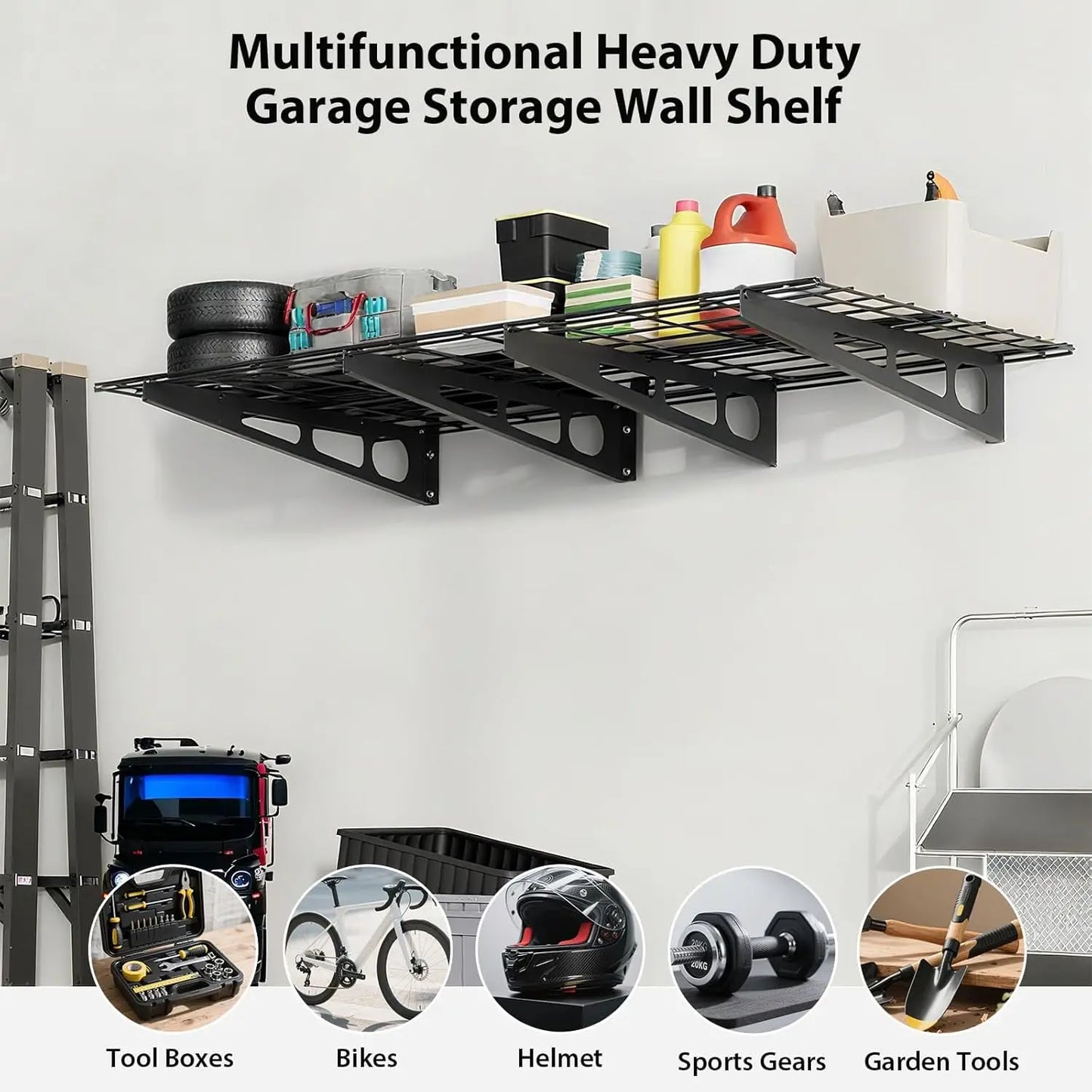 Garage Basement Wall Shelving