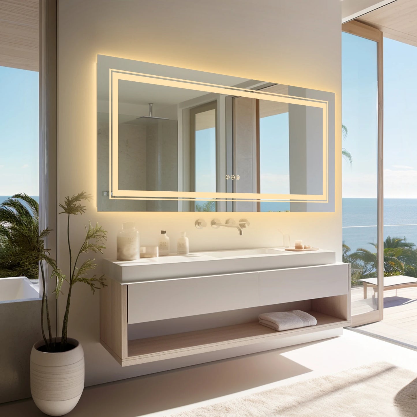 Extra Large Mirror LED