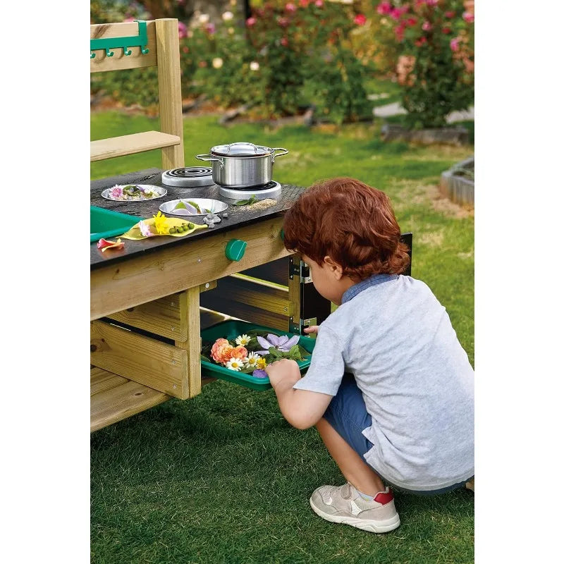 Playset Outdoor Kitchen with Accessories, Children 3+ Years