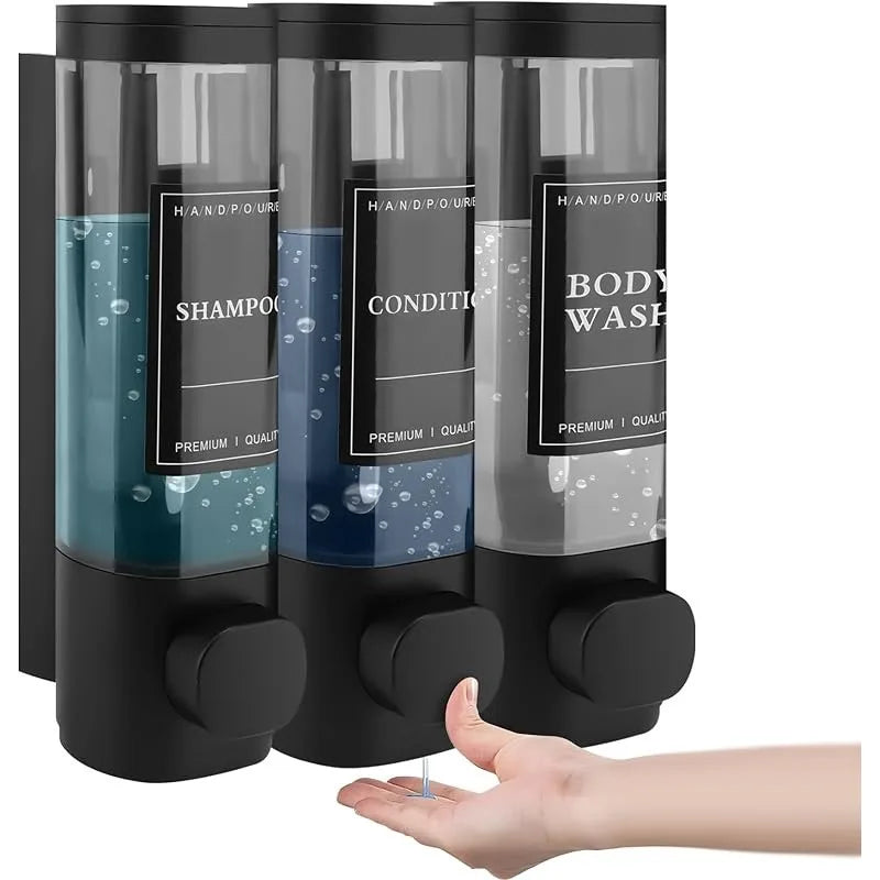 3-in-1 Shampoo Conditioner Body Wash Dispenser
