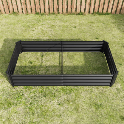 Raised Garden Bed 6×3×1 ft