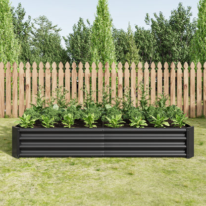 Raised Garden Bed 6×3×1 ft