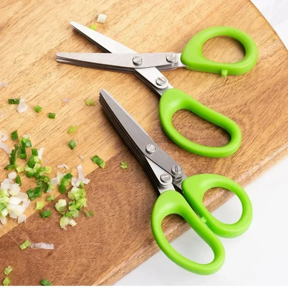 Stainless Steel Kitchen Scissors, Herb Scissors