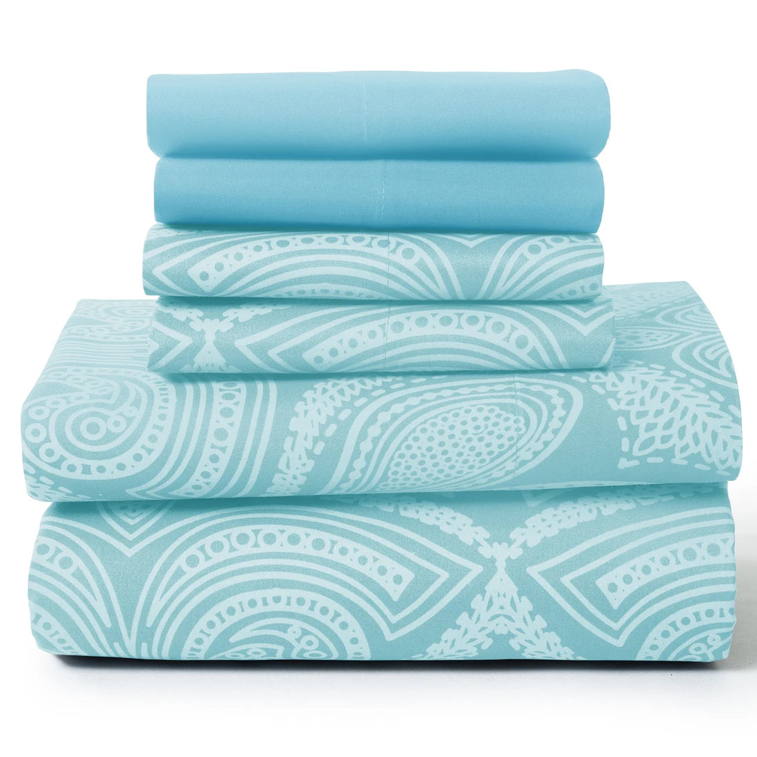 6 Piece Paisley Sheet Set