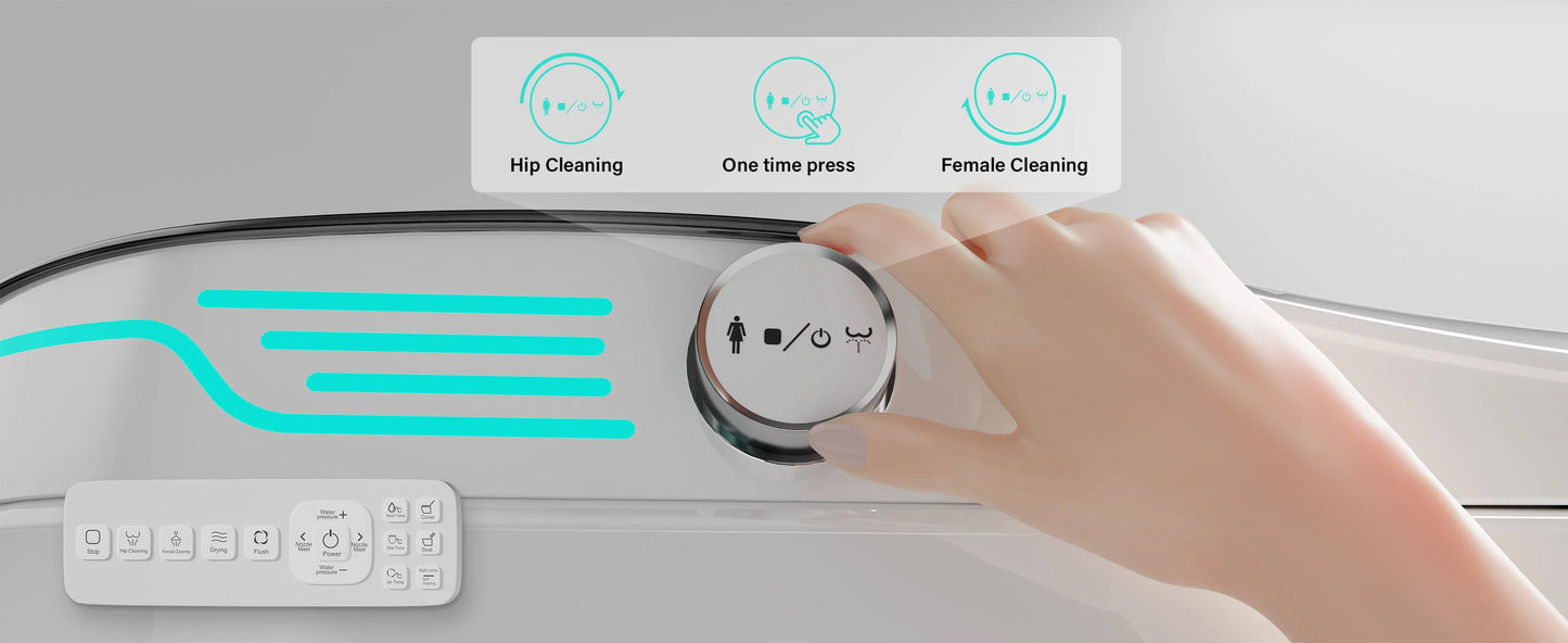 Smart Toilet with Bidet