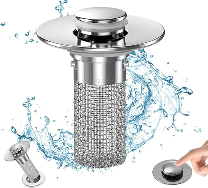 Bathroom Sink Drain Strainer & Stopper