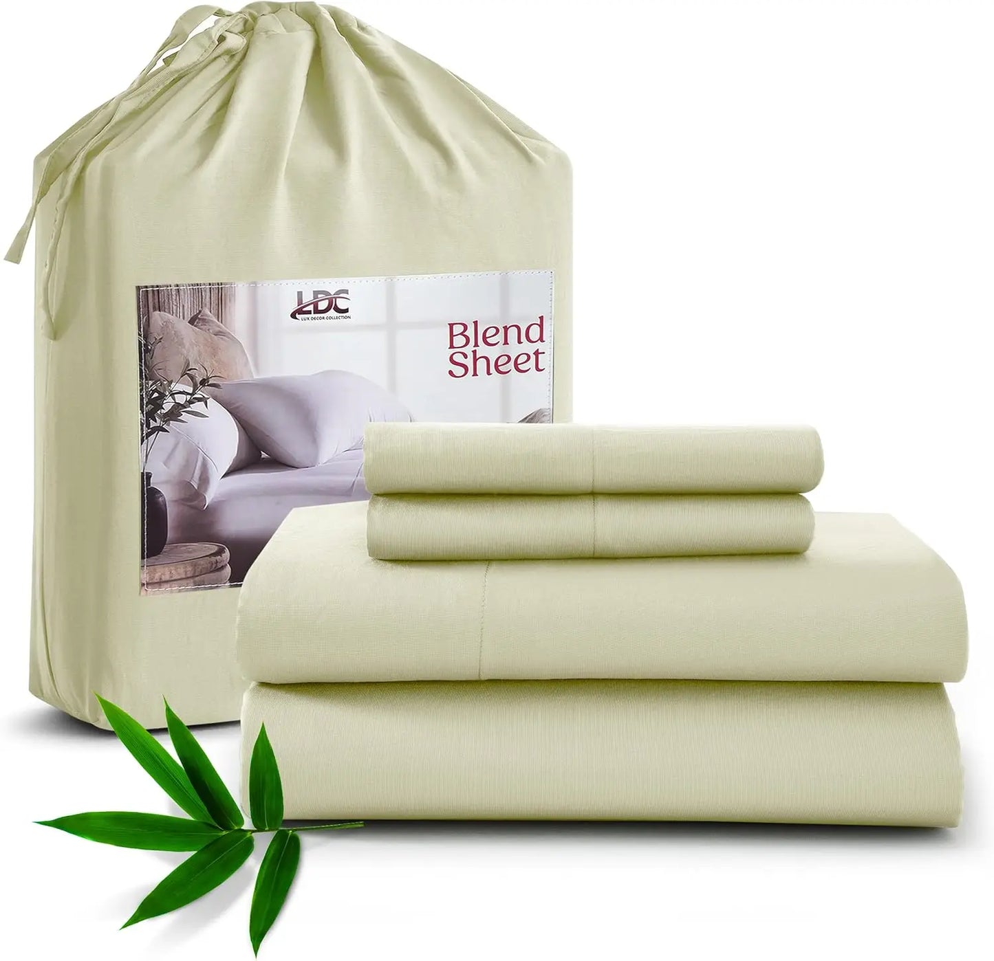 Bedsheet Set, Rayon Derived from Bamboo
