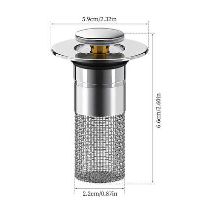 Bathroom Sink Drain Strainer & Stopper