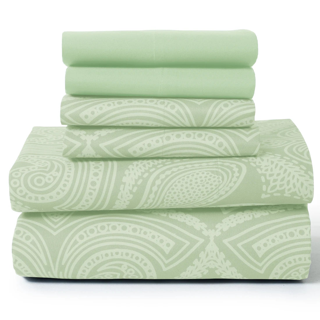 6 Piece Paisley Sheet Set