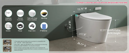 Smart Toilet with Bidet