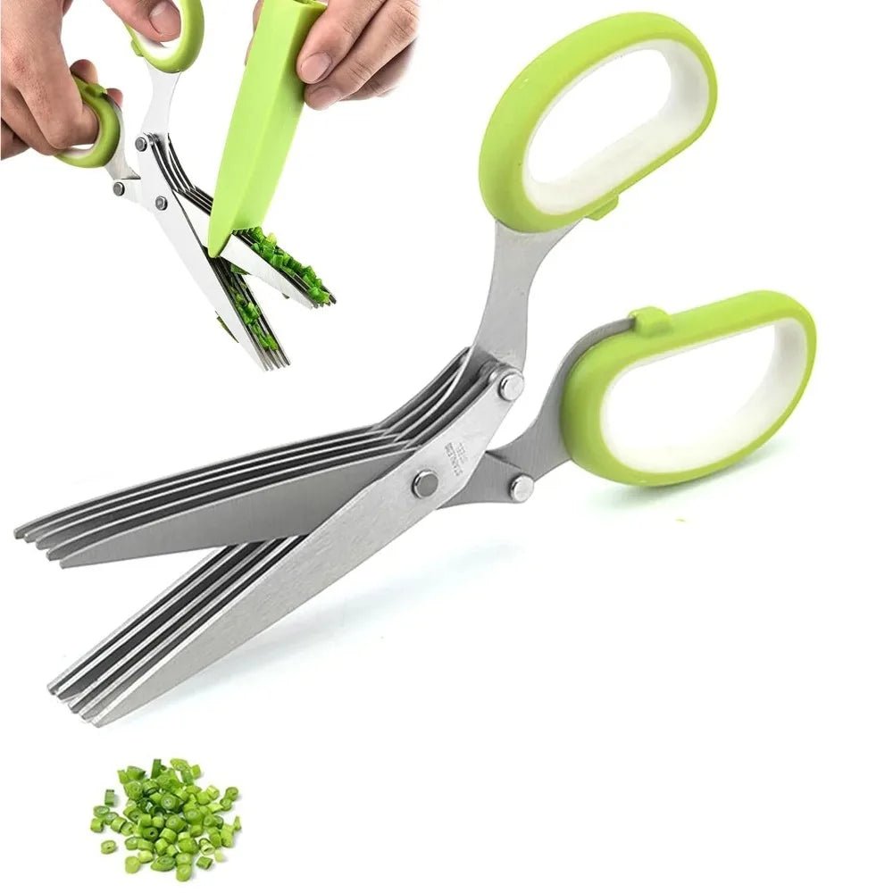 Stainless Steel Kitchen Scissors, Herb Scissors