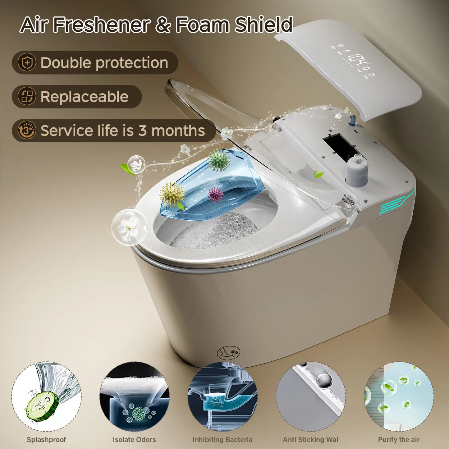 Smart Toilet with Bidet
