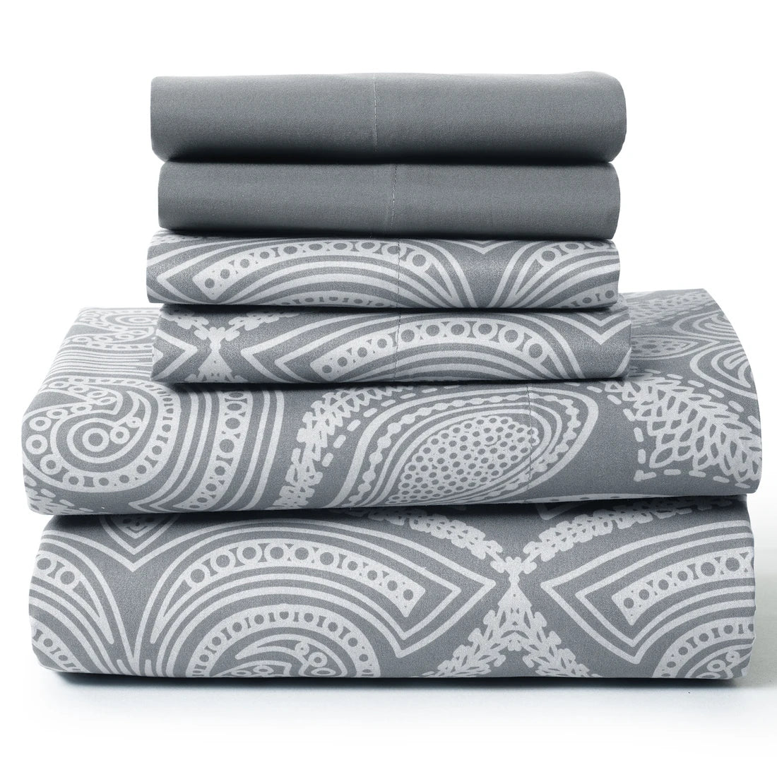 6 Piece Paisley Sheet Set