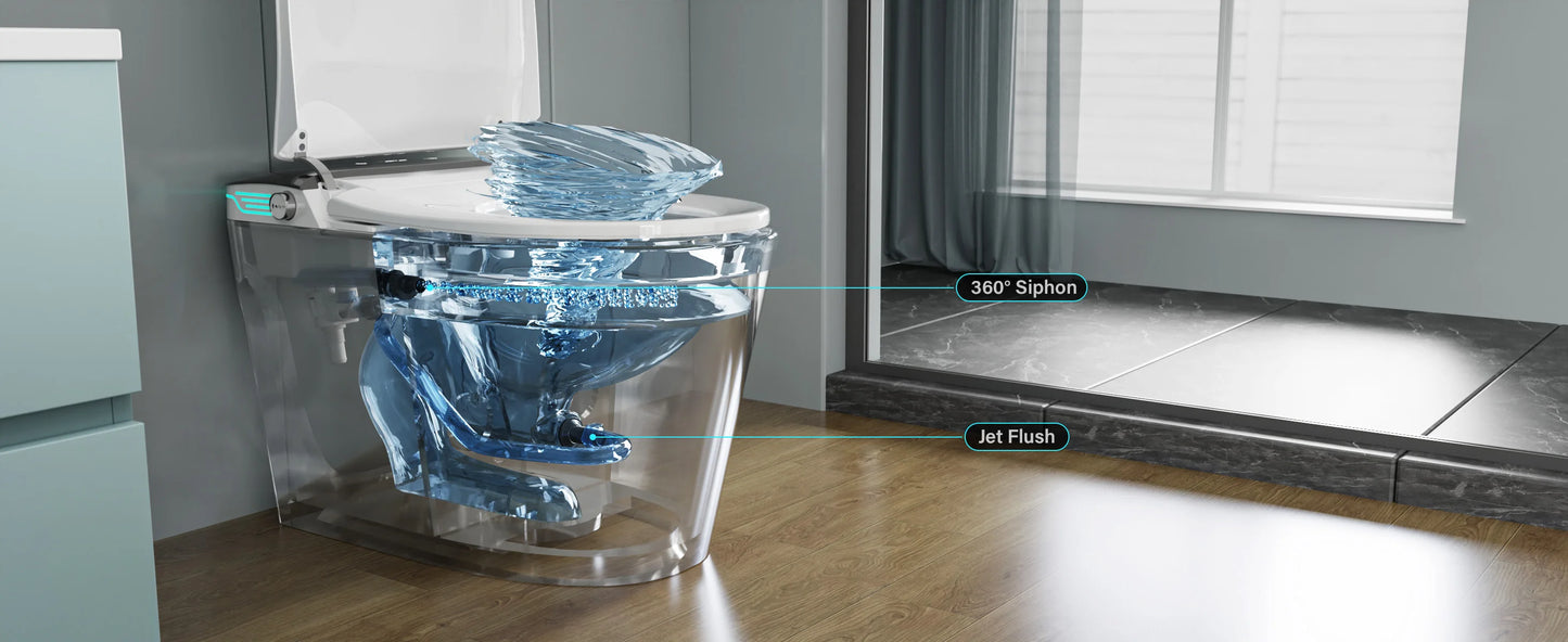Smart Toilet with Bidet
