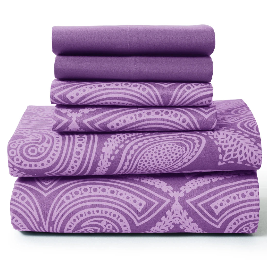 6 Piece Paisley Sheet Set
