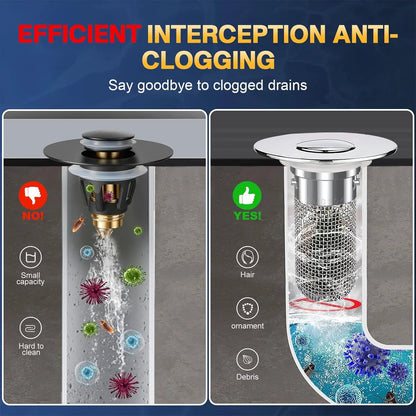 Bathroom Sink Drain Strainer & Stopper