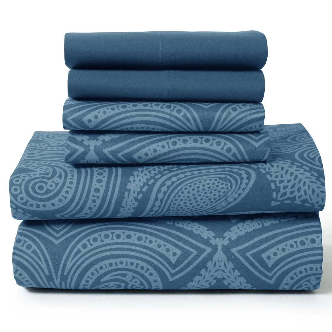 6 Piece Paisley Sheet Set