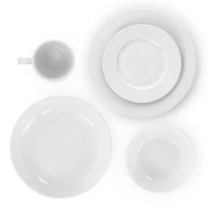 White Porcelain Dinnerware Set