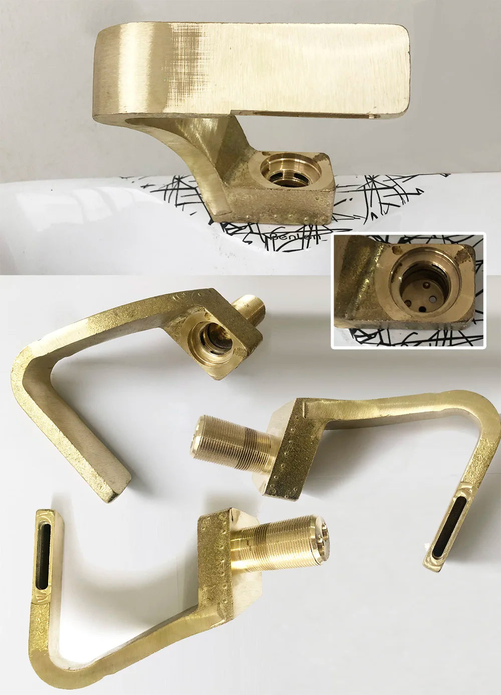 Deck Mounted Basin Faucet