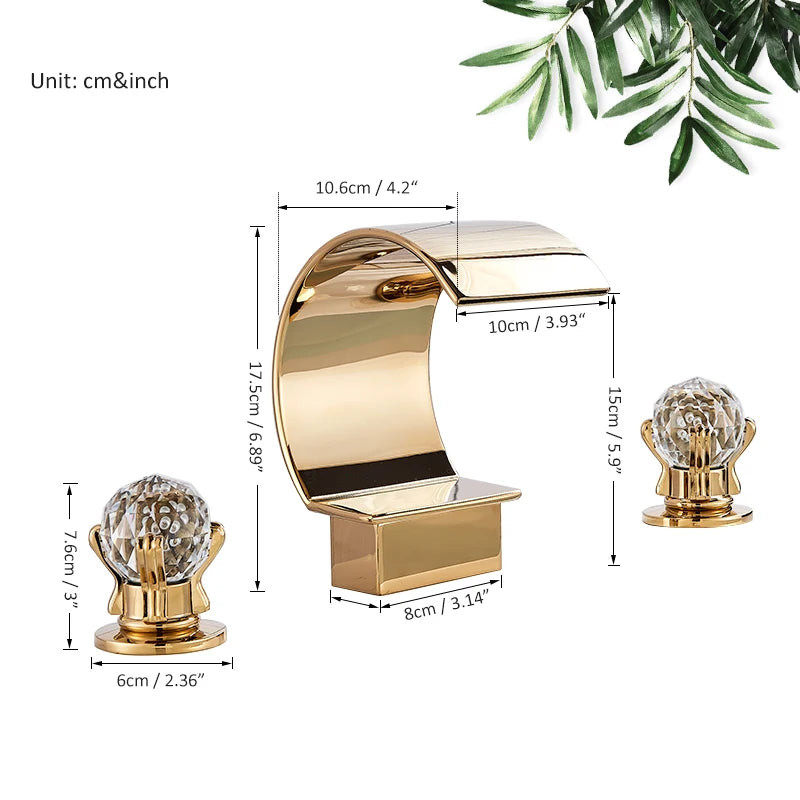 Waterfall Bathroom Faucet
