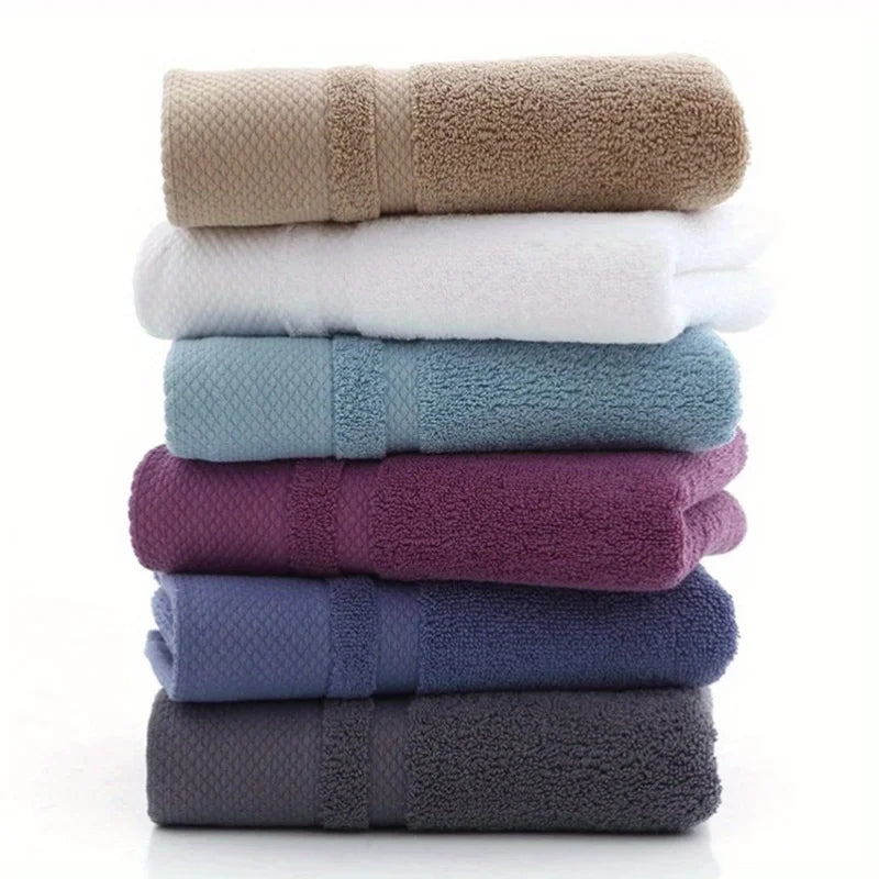 Solid Color Cotton Hand Towel, Face Towel