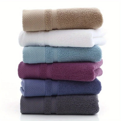 Solid Color Cotton Hand Towel, Face Towel