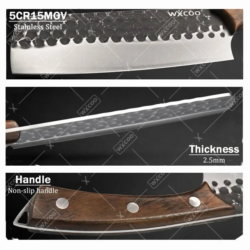 Chef Knife Set Forged Stainless Steel