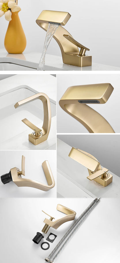 Deck Mounted Basin Faucet