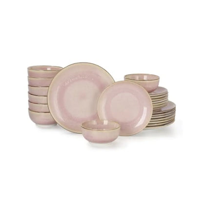 12 piece Porcelain Plates and Bowls Set
