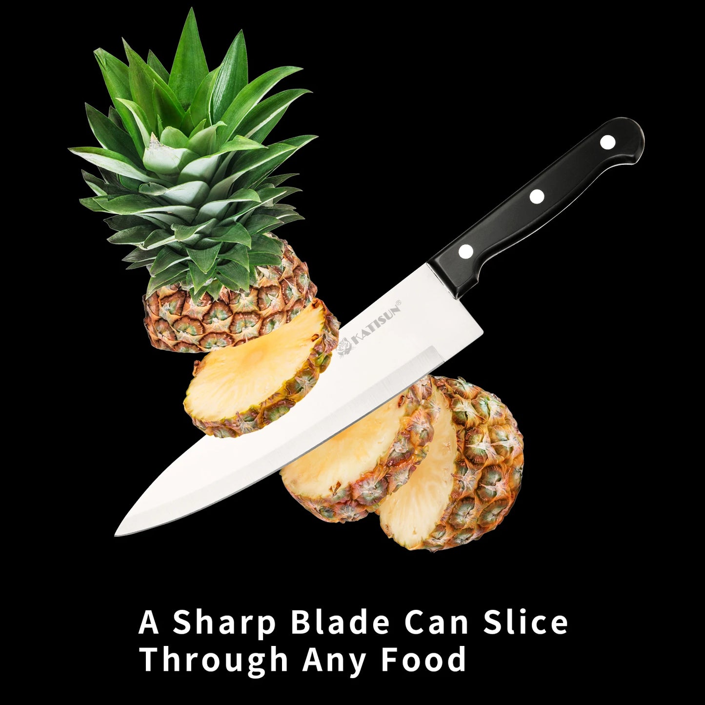 Carbon Steel Knife Block Set