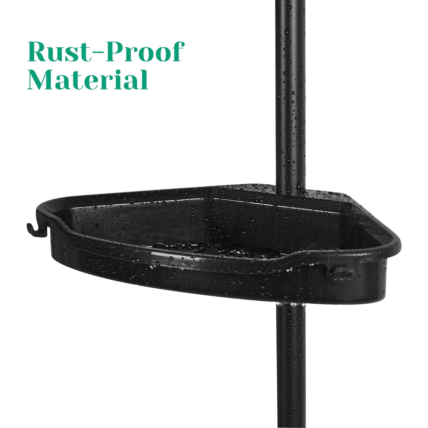 Corner Shower Caddy with Tension Pole