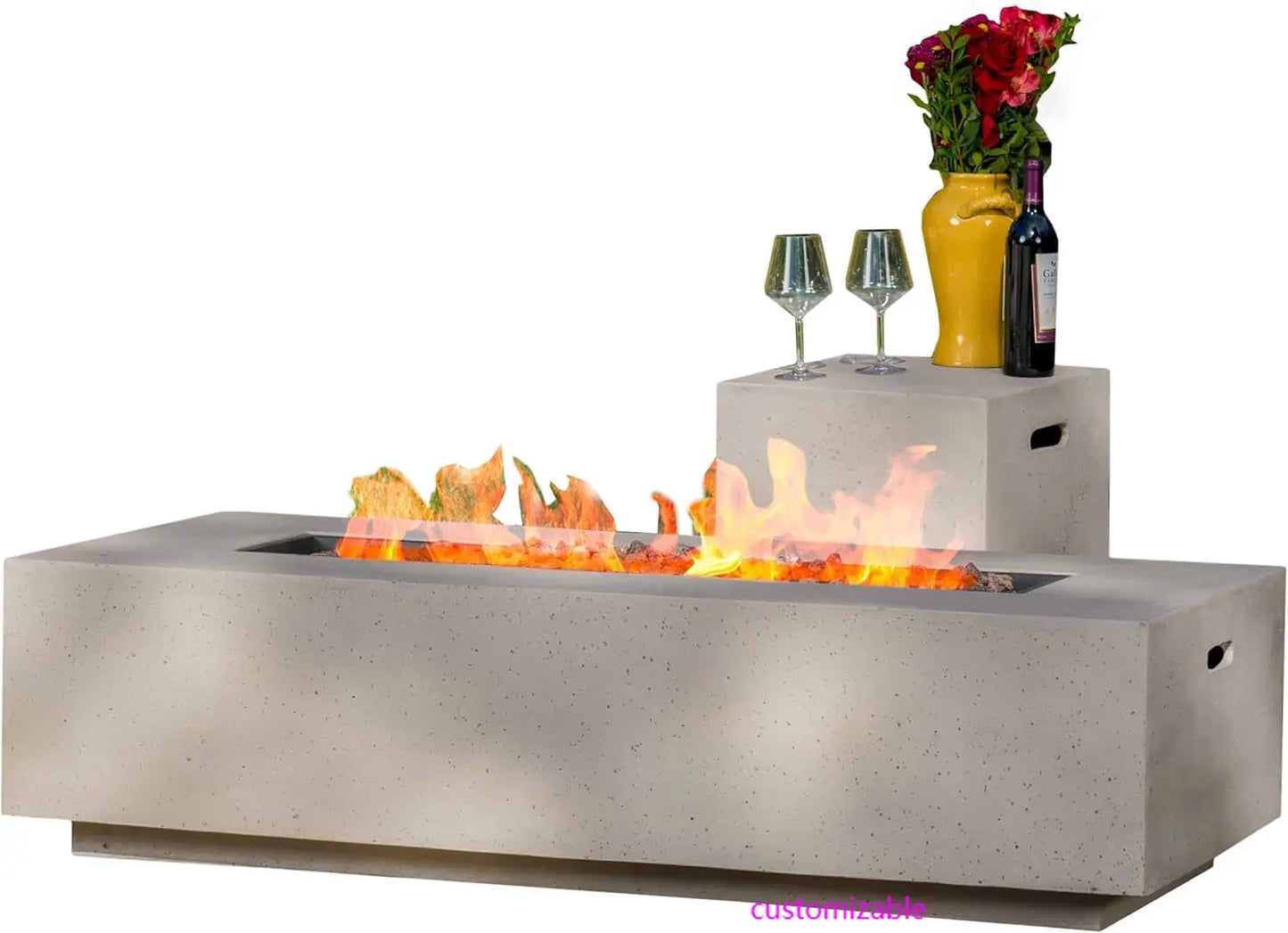 Christopher Knight Outdoor Fire Table with Tank Holder