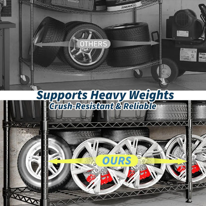 Heavy Duty Wire Rack Shelves