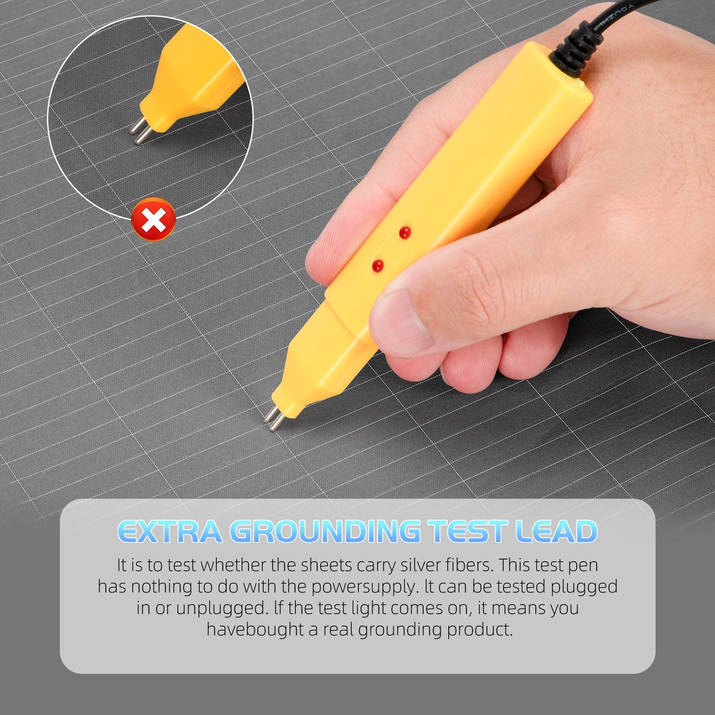 Grounding Sheet for Improved Sleepinh