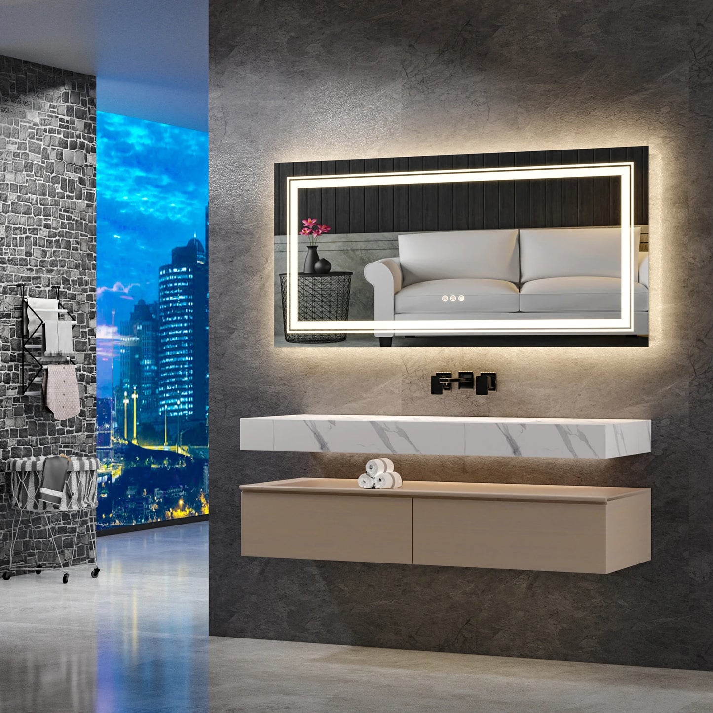 Extra Large Mirror LED