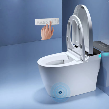Smart Toilet with Heated Bidet Seat
