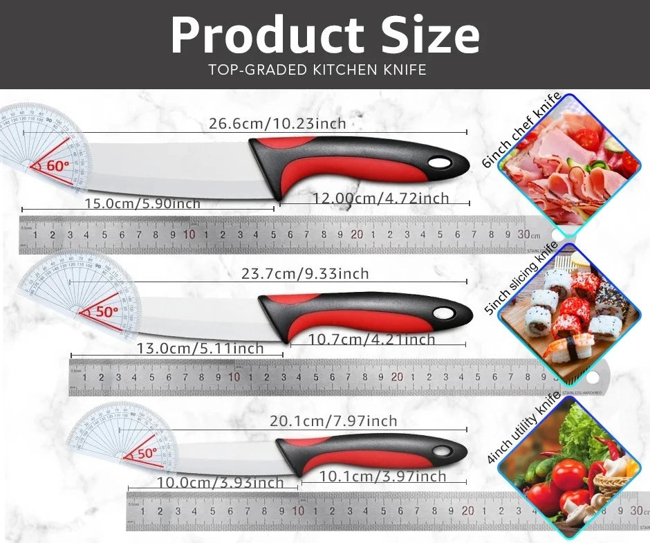 Ceramic Kitchen knives