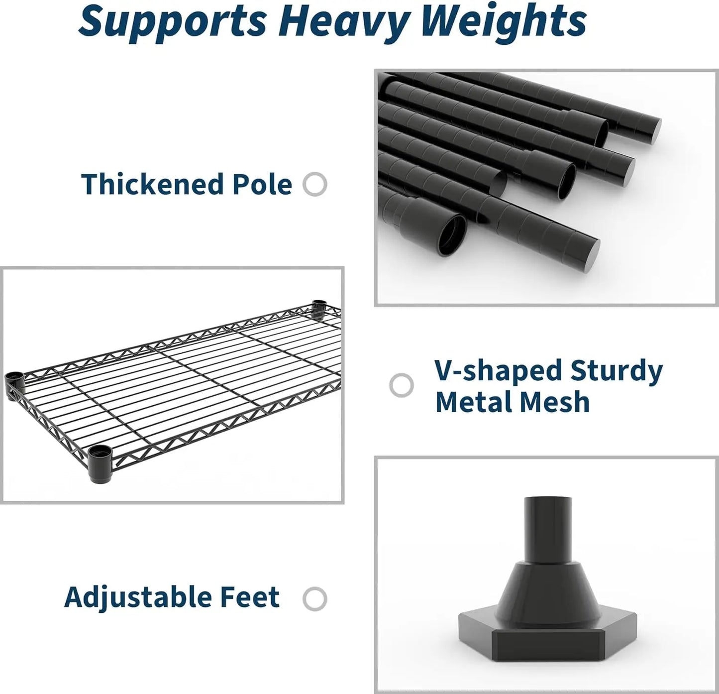 Heavy Duty Wire Rack Shelves