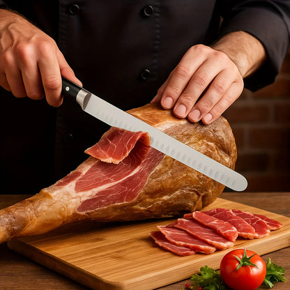 Slicing Knife and Sharpening Rod