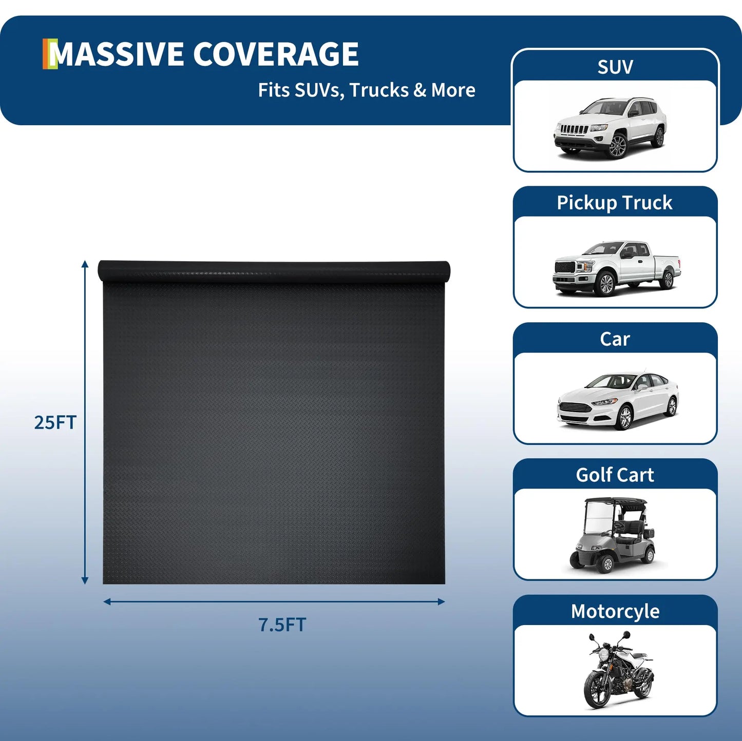 Diamond Plate Garage Floor Mat