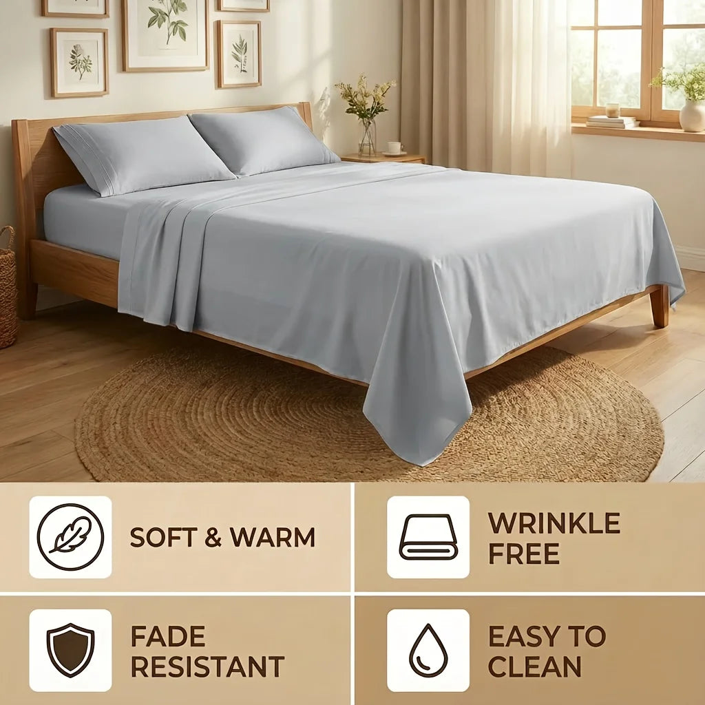 Bamboo Bed Sheets Set