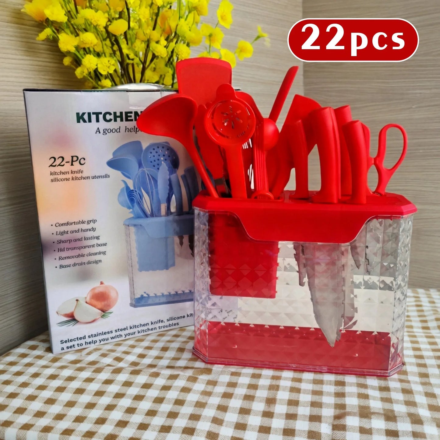 Knife Set Perfect for Various Cooking Tasks