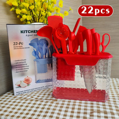Knife Set Perfect for Various Cooking Tasks