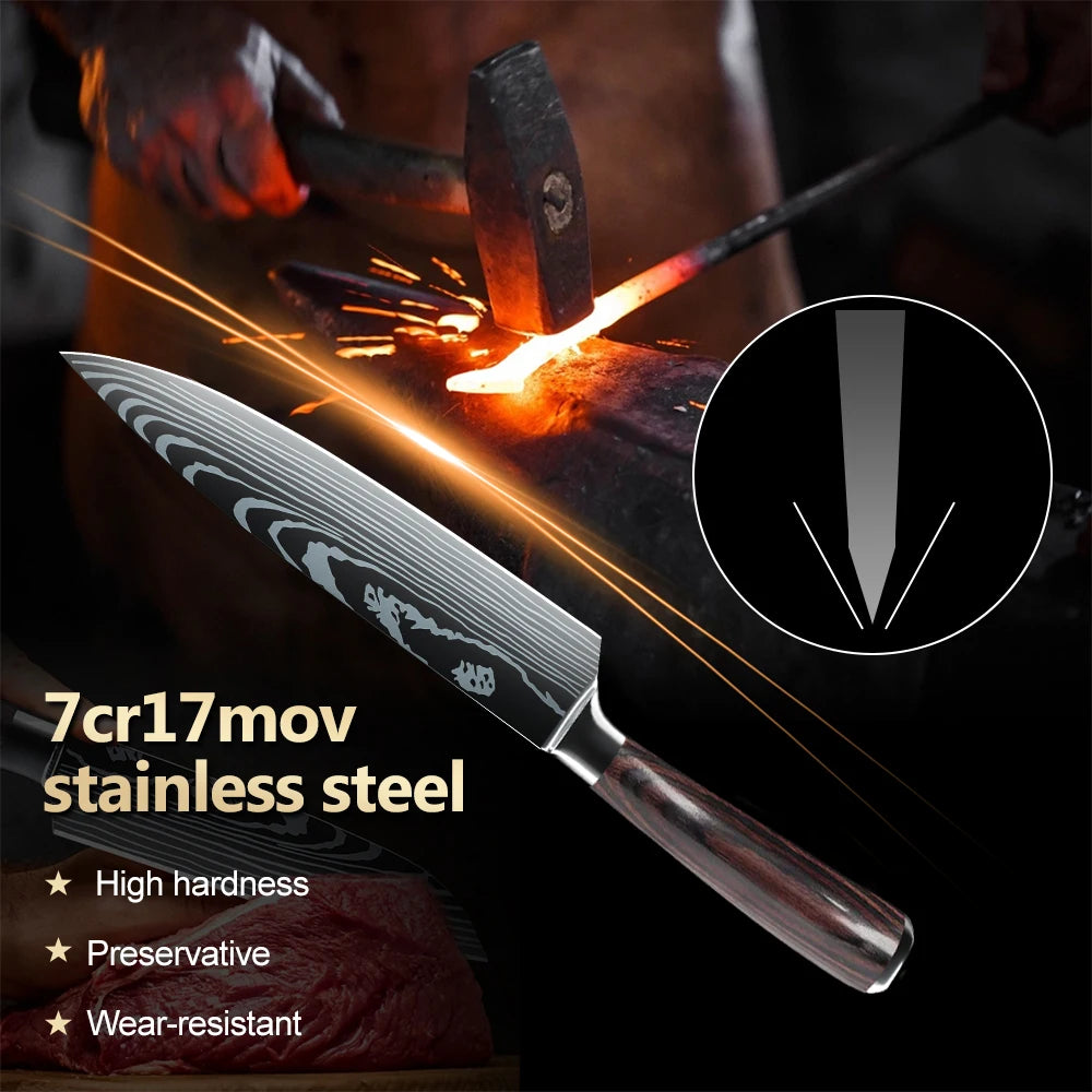 5 piece Knife Set