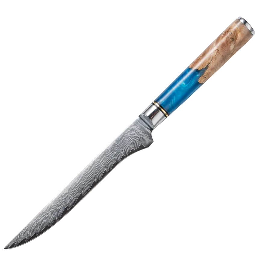 Damascus Steel Kitchen Knife Set
