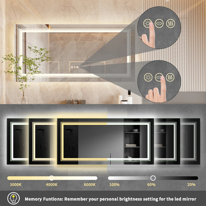 Extra Large Mirror LED