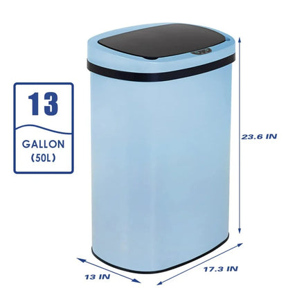 Trash Can with Automatic Lid