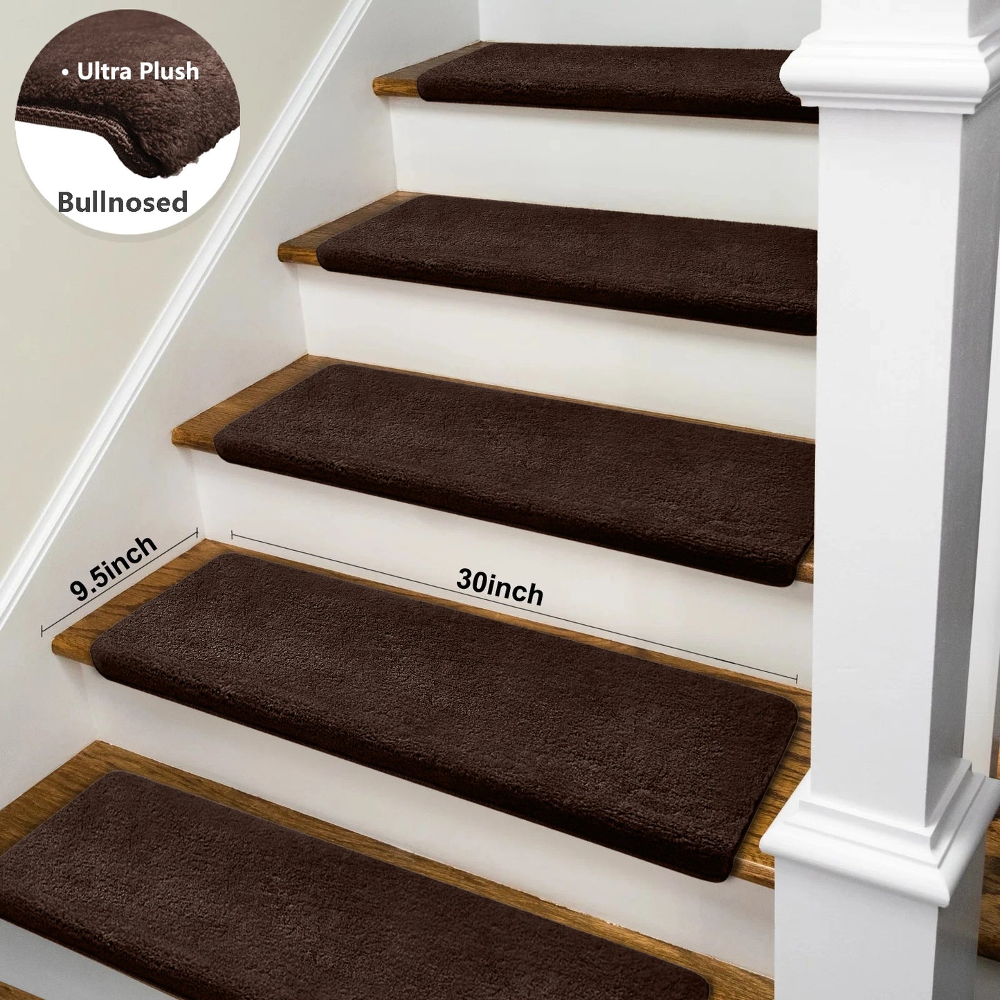 Bullnose Non-Slip Stair Treads